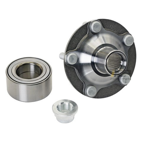 InMotion Parts Wheel Bearing and Hub Assembly Repair Kit P/N:WAD0202-6LA0JNW - Image 3